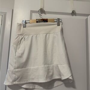 Elegant White Women's Skirt